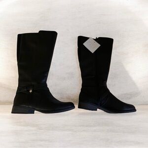 Life Stride Black wide calf Boots